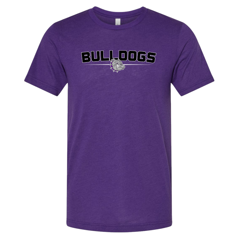 Bulldogs Unisex Purple Tee
