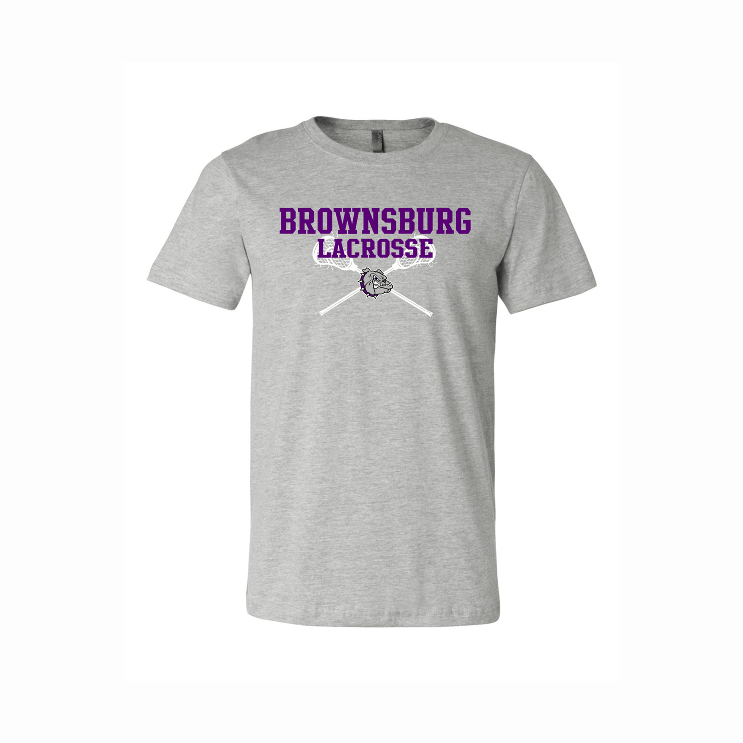 Brownsburg Youth Lacrosse Tri-Blend Tee - Rose Promos