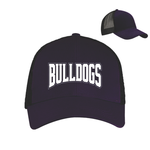 Embroidered Bulldogs Trucker Hat