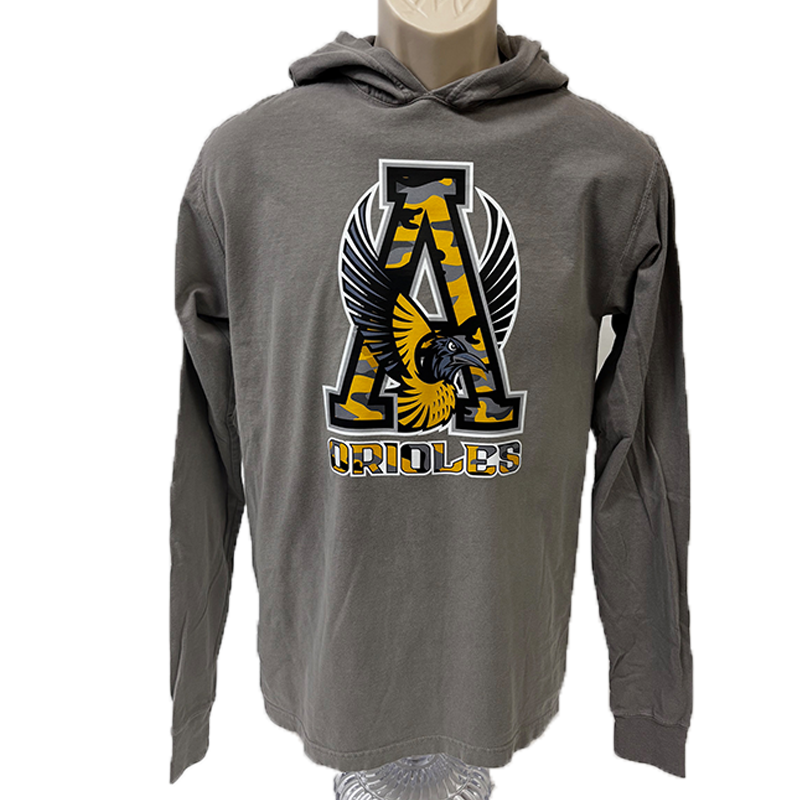 Avon Camo Hooded Long Sleeve Tee