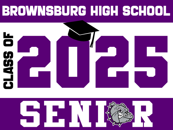 Last Chance: Senior 2025 Yard Sign
