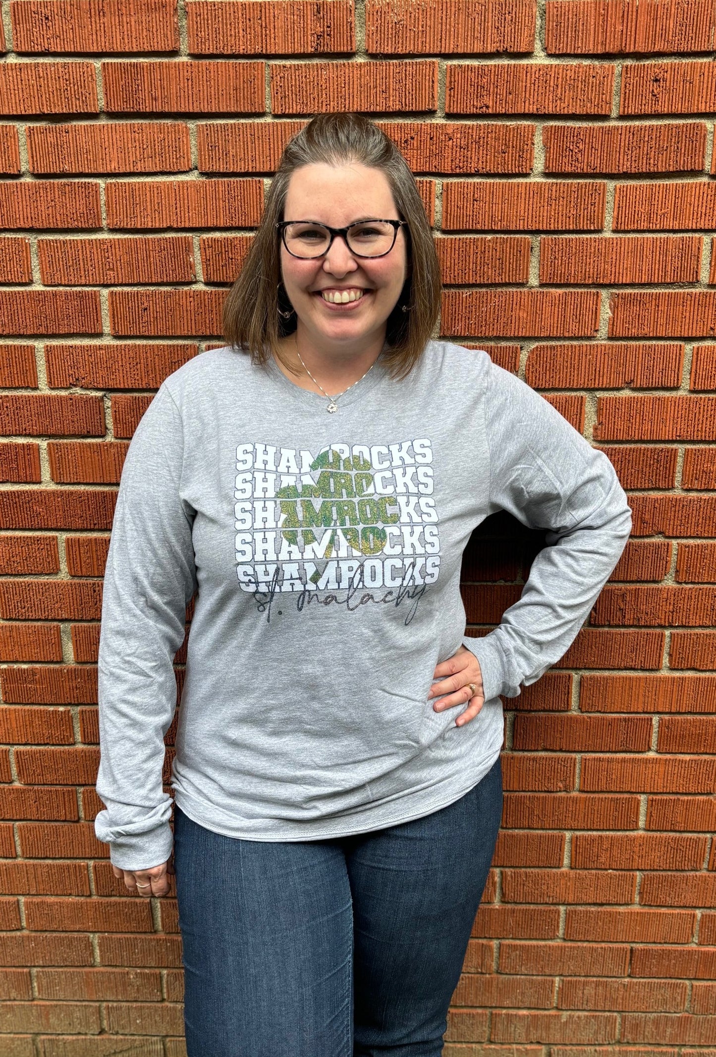 Last Chance: St. Malachy Sparkle Long Sleeve