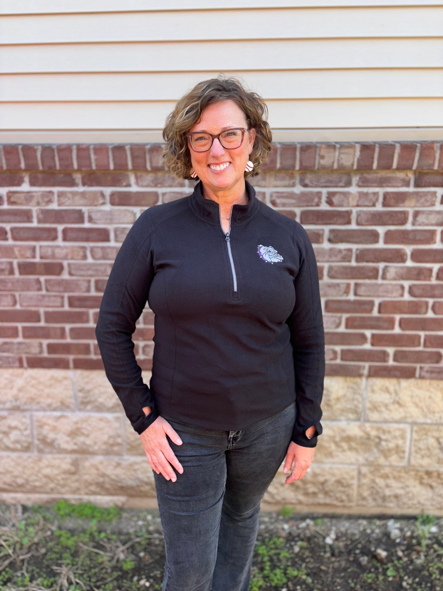 Last Chance: Ladies Embroidered 1/4 Zip