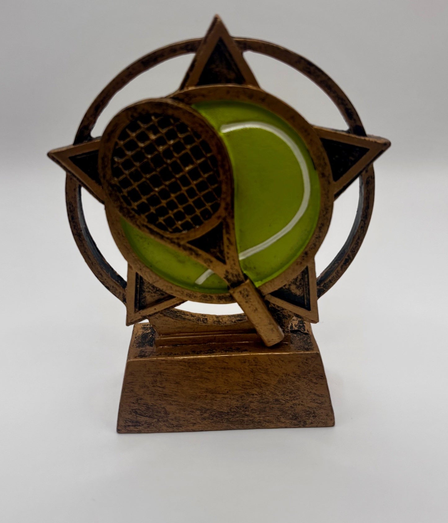 Small Bronze Tennis Trophy