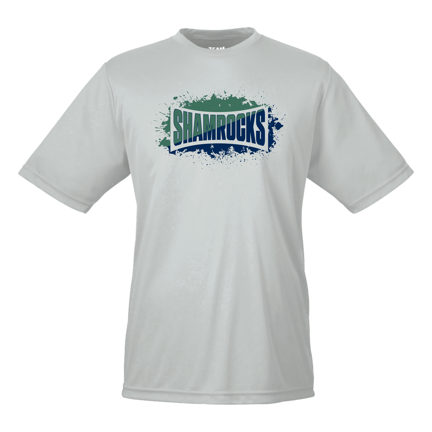 Last Chance: Shamrocks Splatter Performance Tee