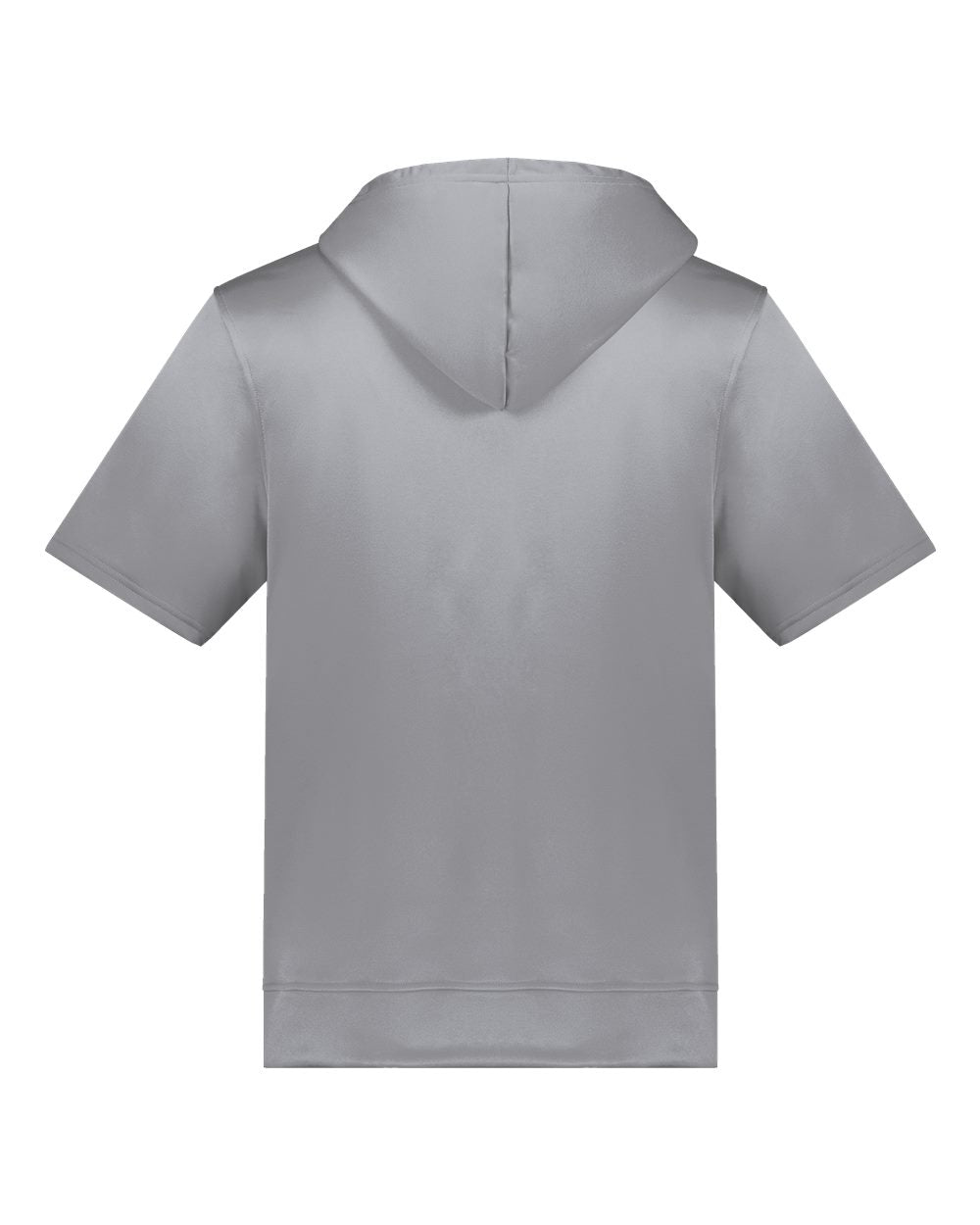 Unisex Fleece Short Sleeve Hooded Pullover