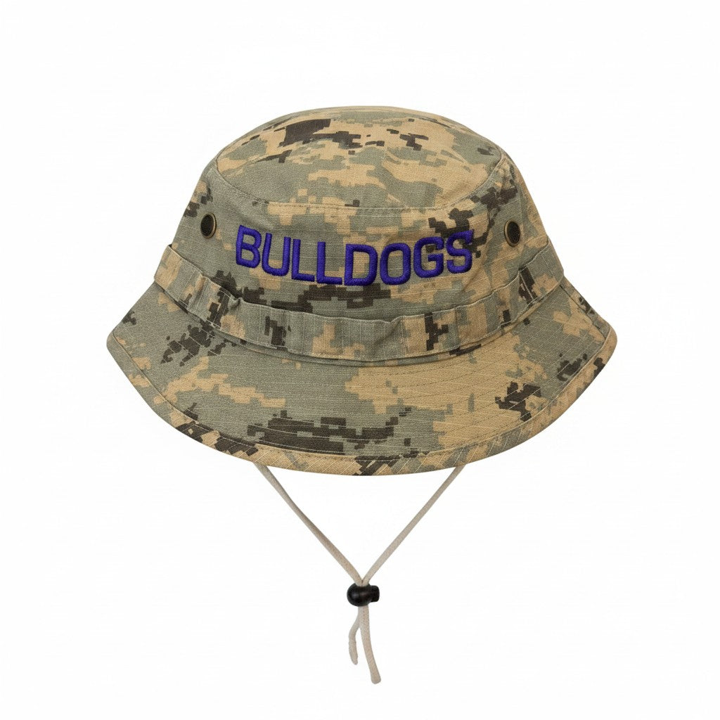 Bulldogs Camo Bucket Hat