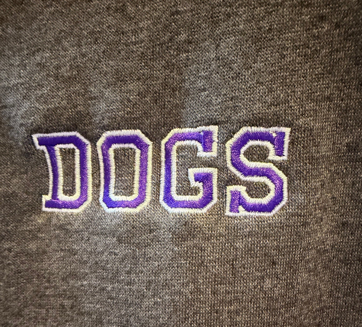 Men's Dogs Embroidered 1/4 Zip