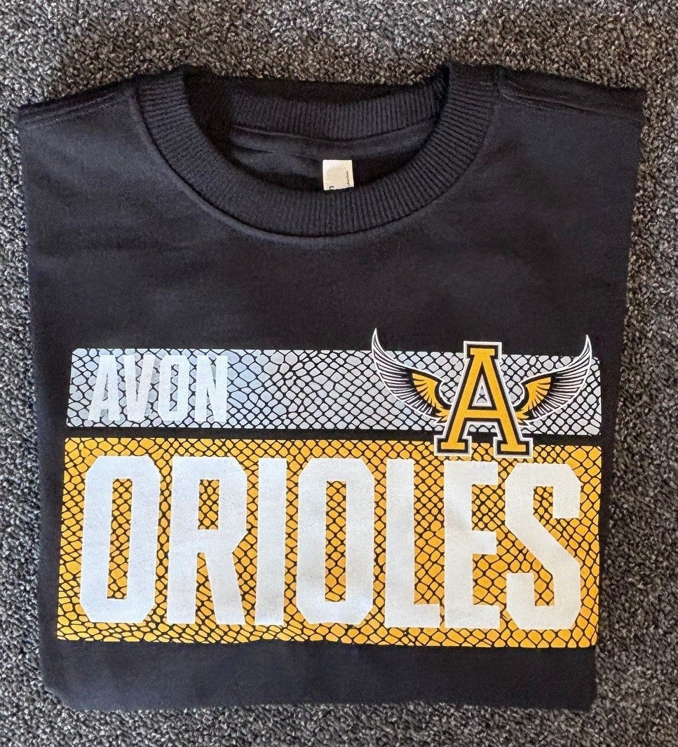Avon Mesh Design Heavyweight Tee