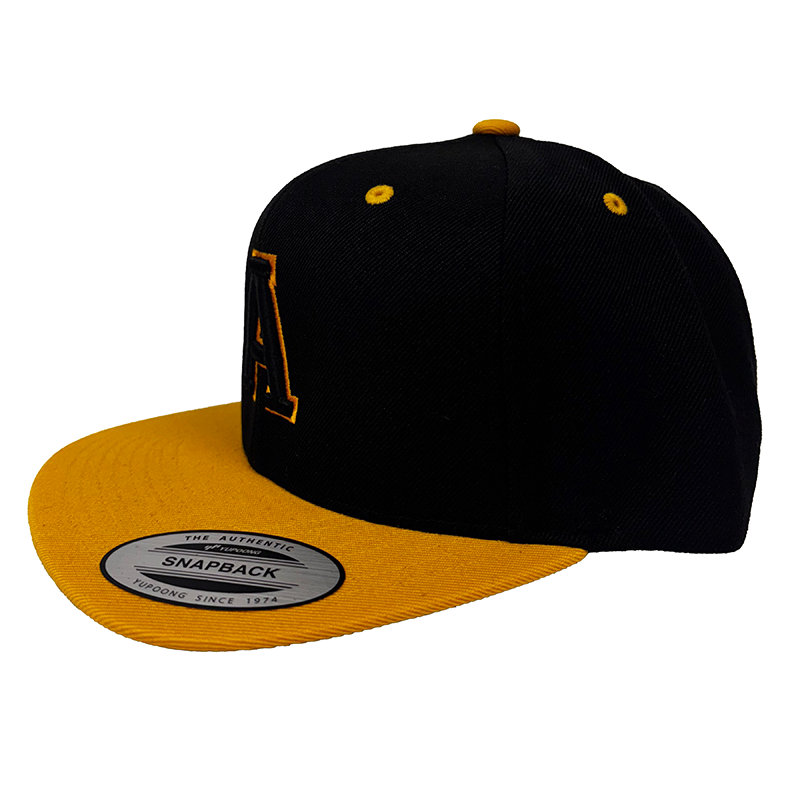Puffy "A" Flat Bill Hat