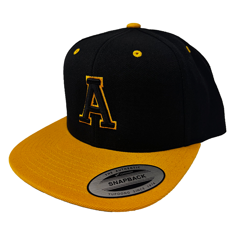 Puffy "A" Flat Bill Hat