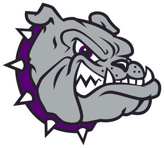 bulldog static window cling