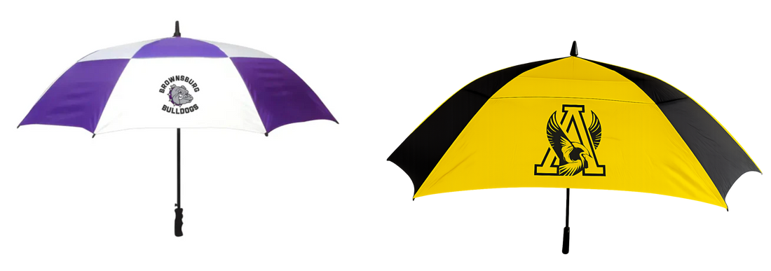 custom school umbrellas