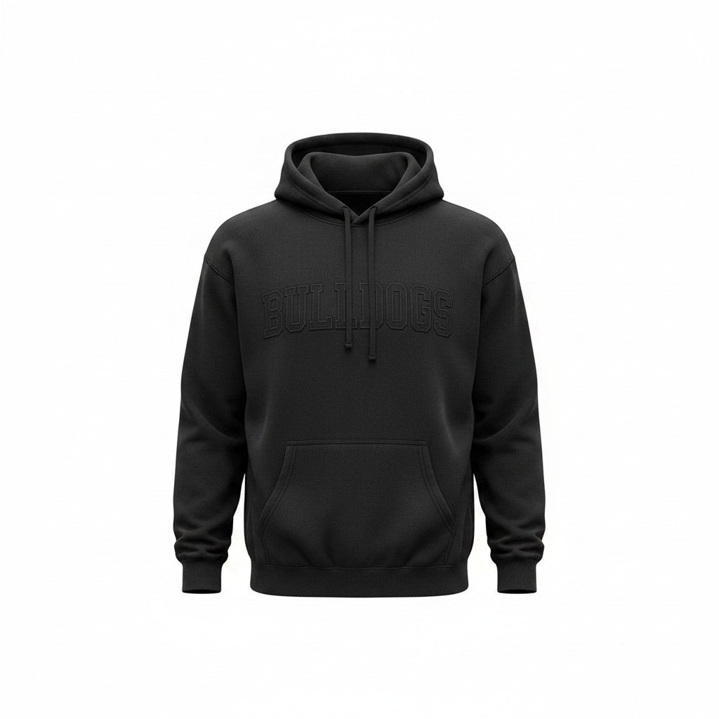 Bulldogs Embossed Hoodie