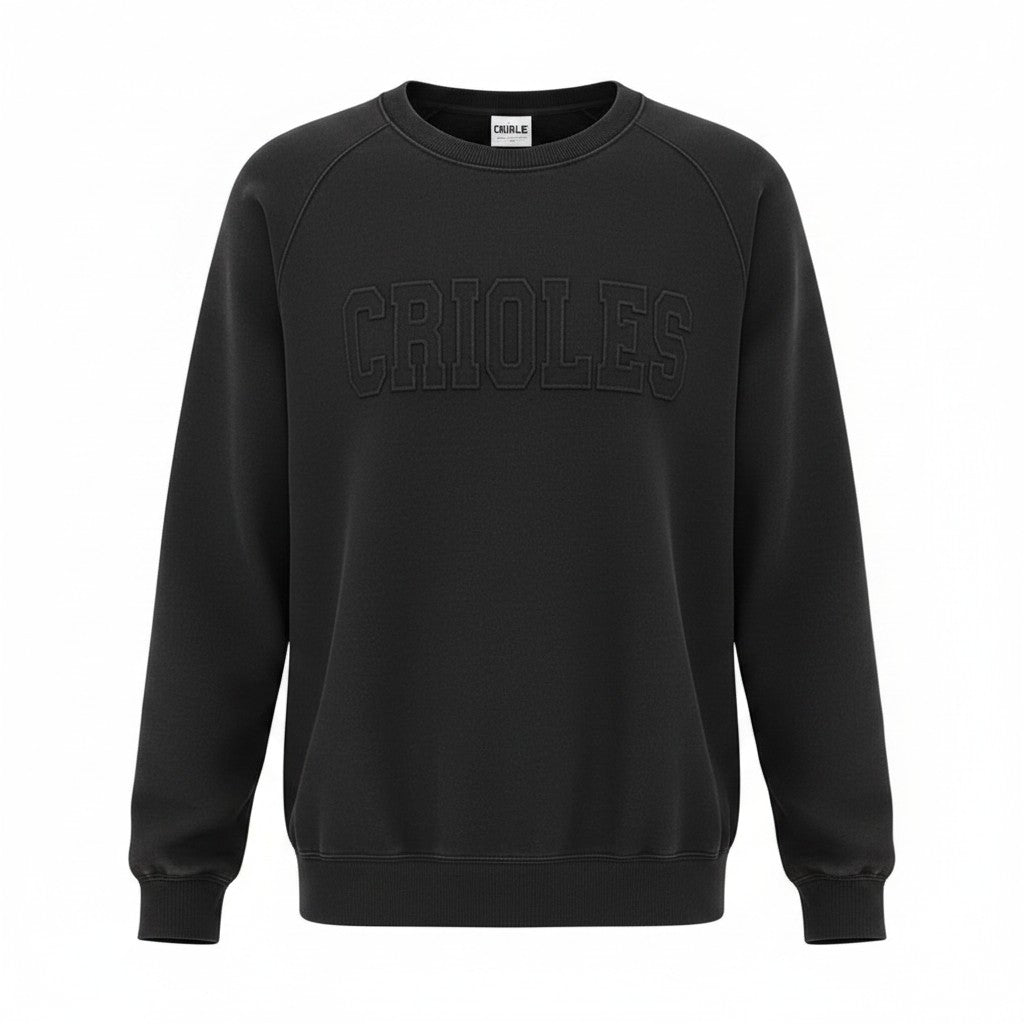 Orioles Embossed Crewneck