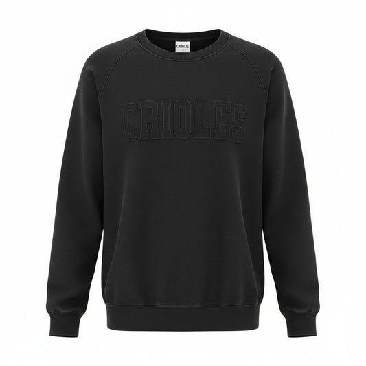 Orioles Embossed Crewneck