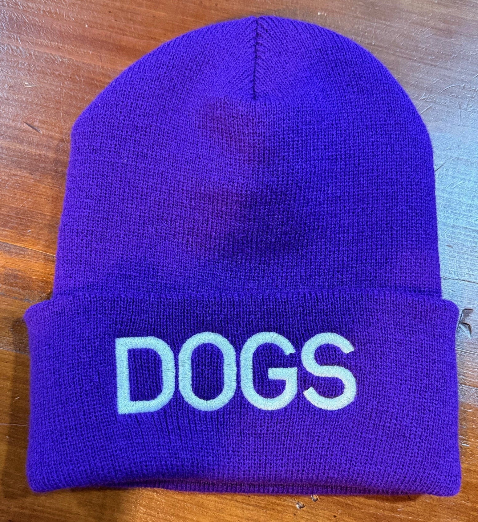 Dogs Purple Beanies