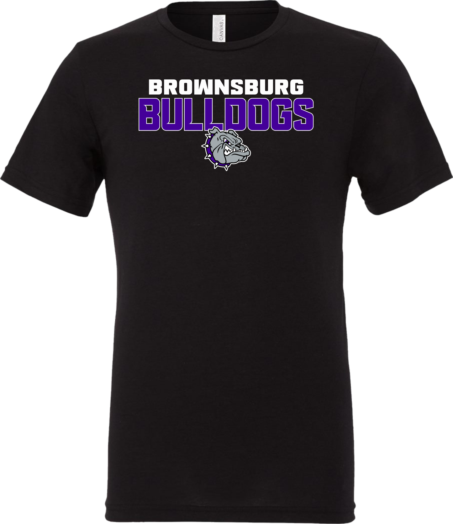 Brownsburg Bulldogs with Bulldog Head