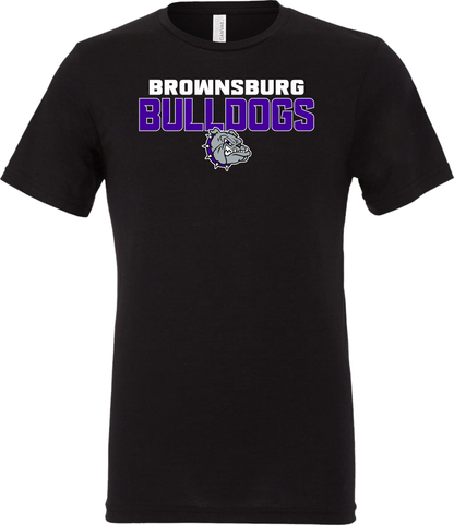 Brownsburg Bulldogs with Bulldog Head