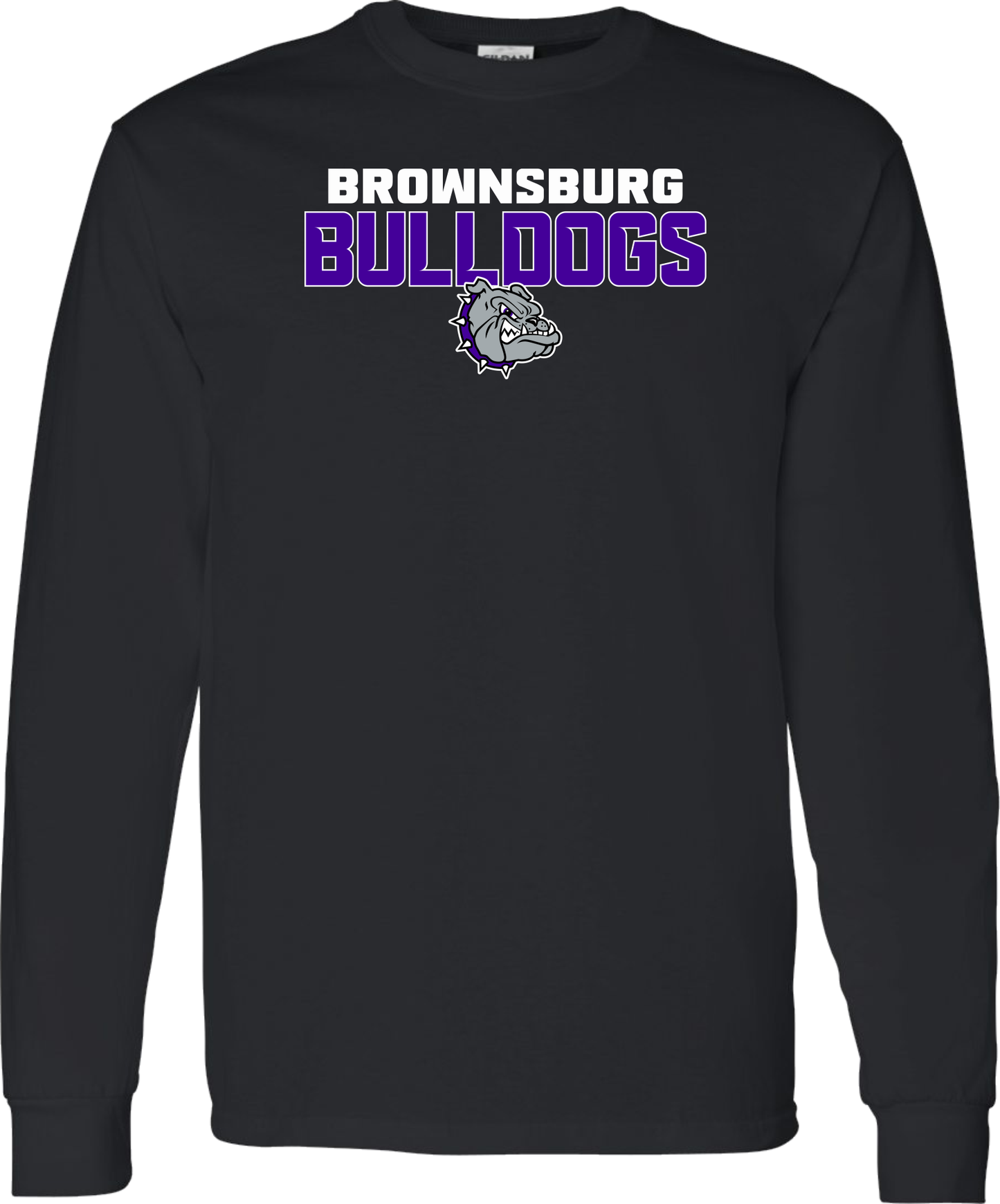 Brownsburg Bulldogs with Bulldog Head