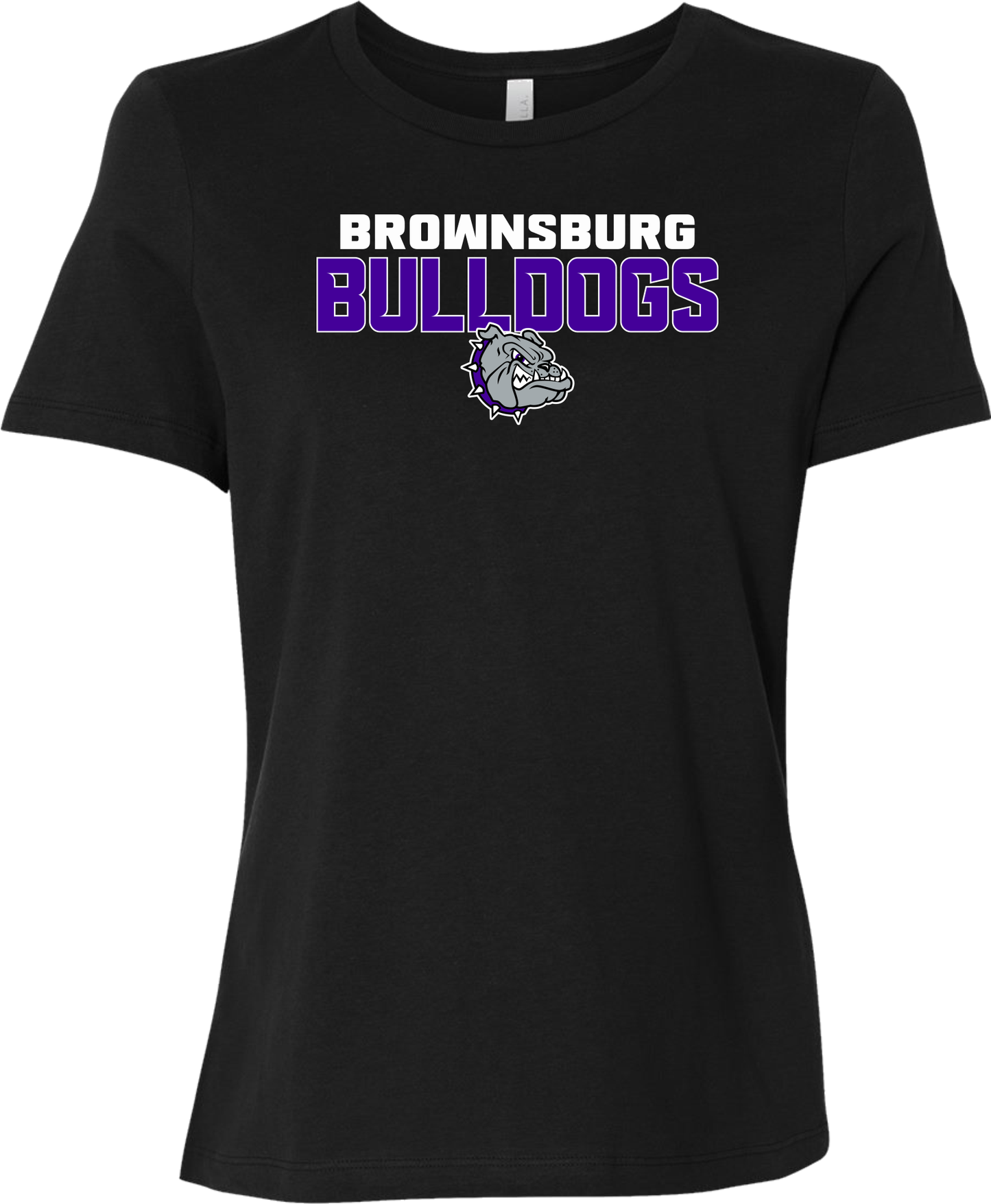 Brownsburg Bulldogs with Bulldog Head