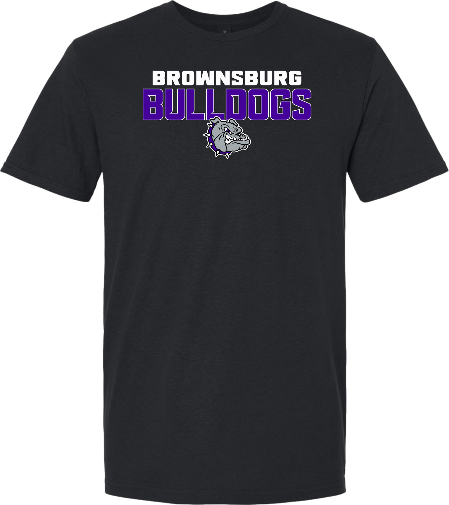 Brownsburg Bulldogs with Bulldog Head