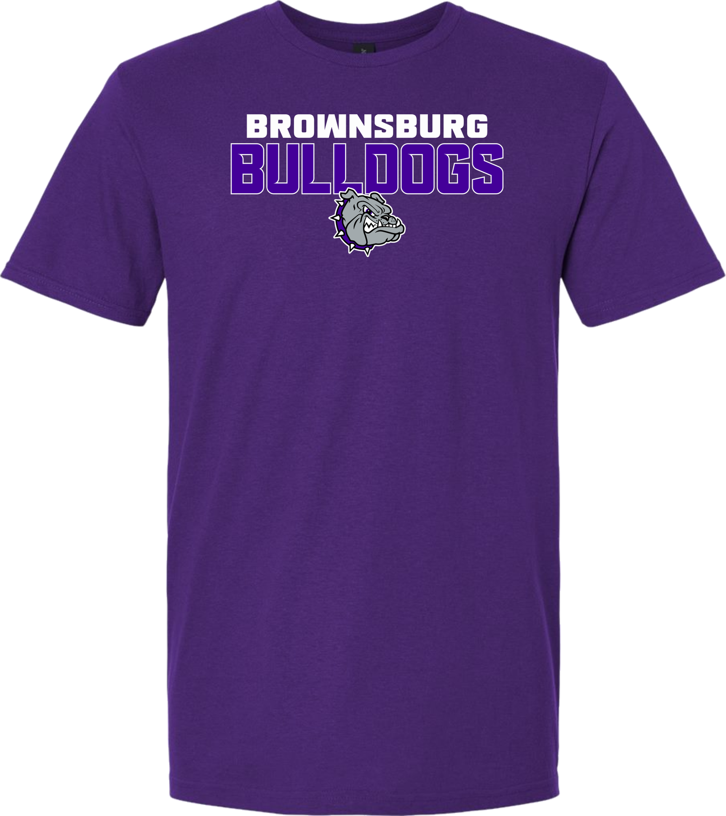 Brownsburg Bulldogs with Bulldog Head