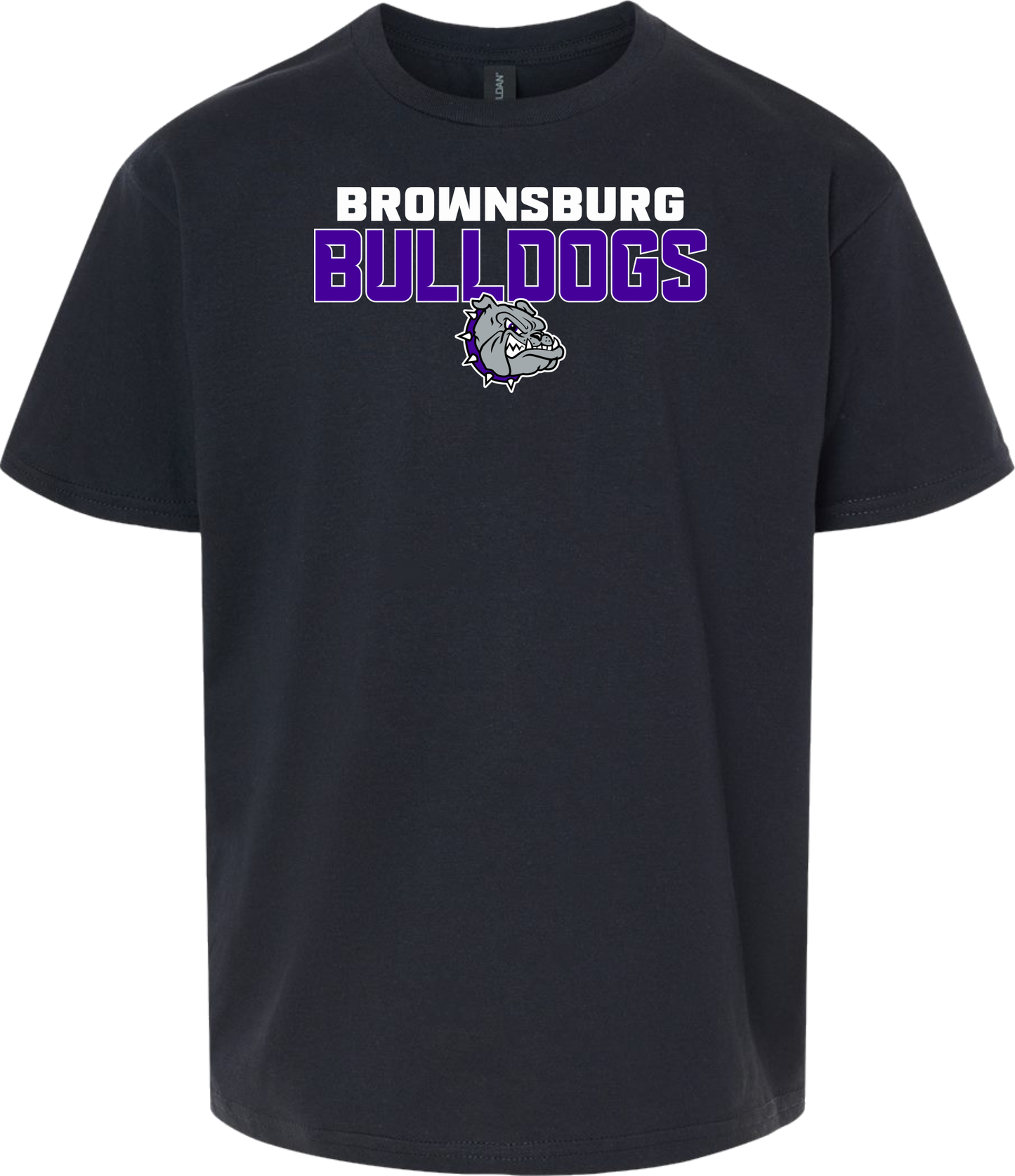 Brownsburg Bulldogs with Bulldog Head