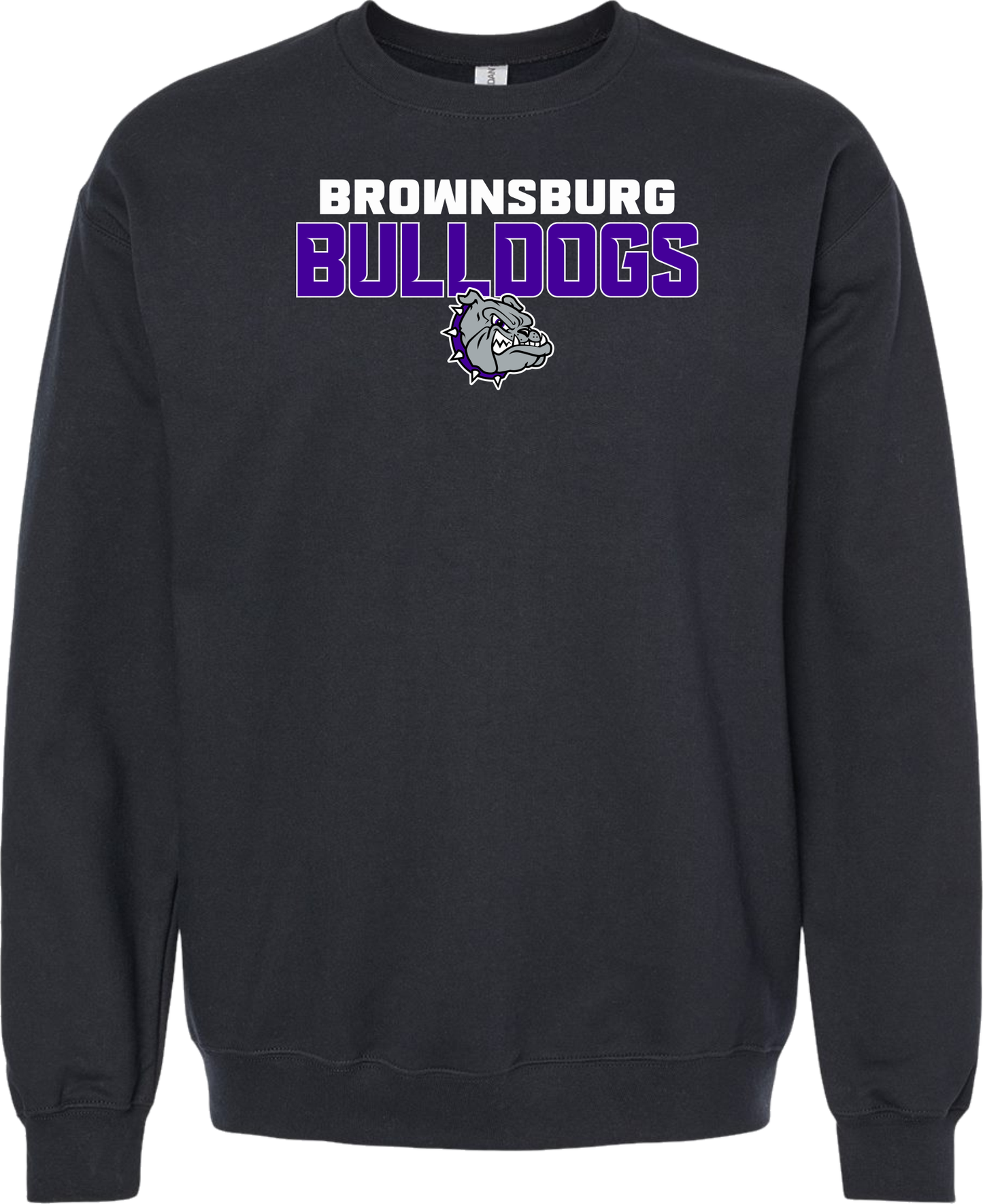 Brownsburg Bulldogs with Bulldog Head