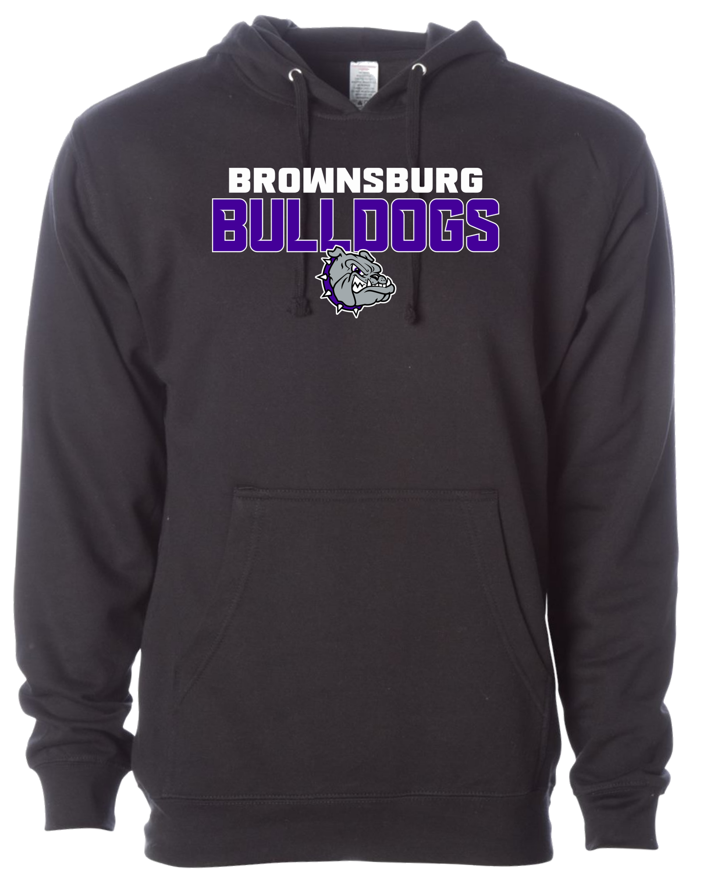 Brownsburg Bulldogs with Bulldog Head