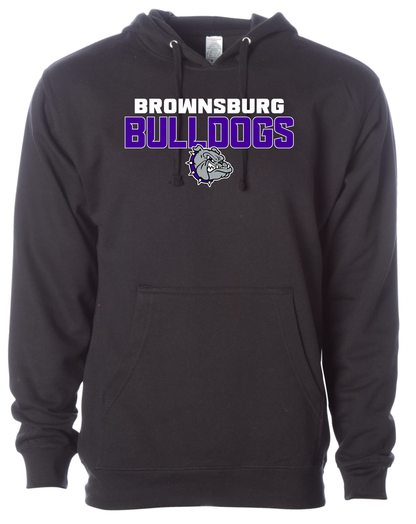 Brownsburg Bulldogs with Bulldog Head