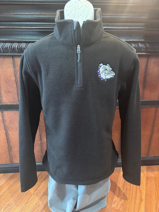 Men's 1/4 Zip Fleece Embroidered Jacket