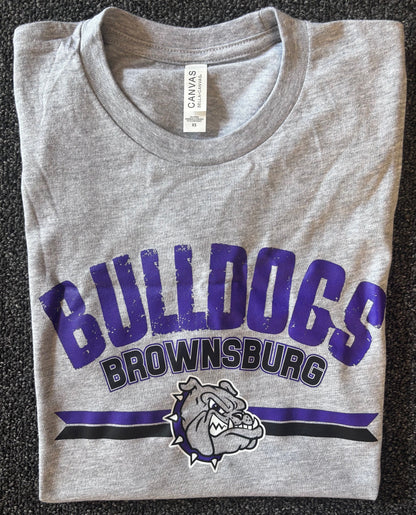 Distressed Bulldogs Bella Tee