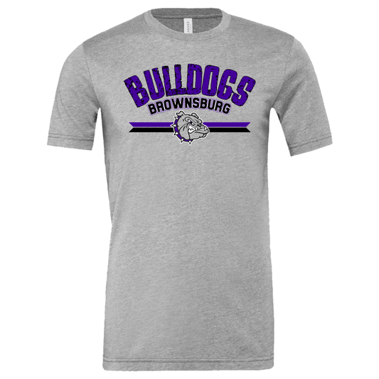 Distressed Bulldogs Bella Tee