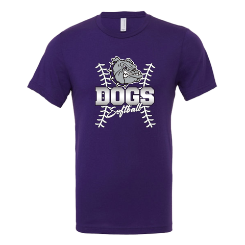 Dogs Softball Tee