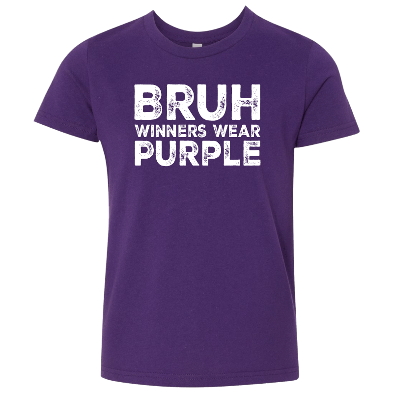 Winners Wear Purple Youth Tee