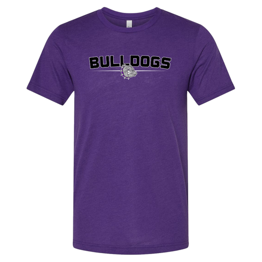 Bulldogs Unisex Purple Tee