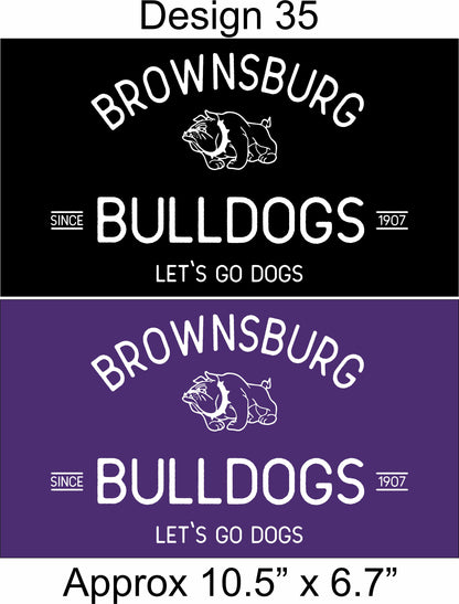 Brownsburg on Demand- 5400 Gildan Unisex Heavy Cotton™ Long Sleeve T-Shirt