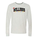 Clearance-Bulldog Christmas Lights Long Sleeve