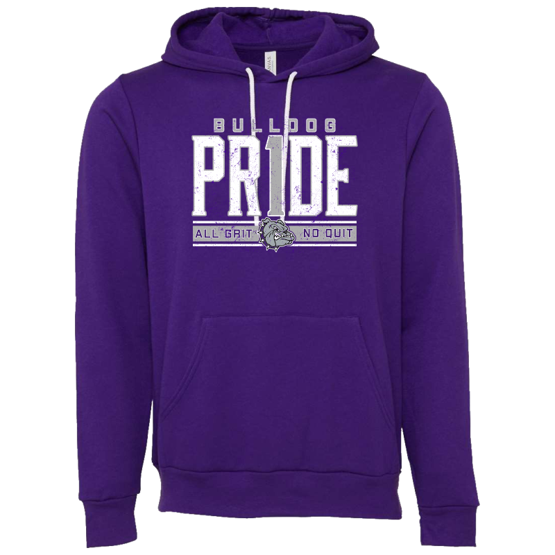 Bulldog Pr1de Adult Hoodie