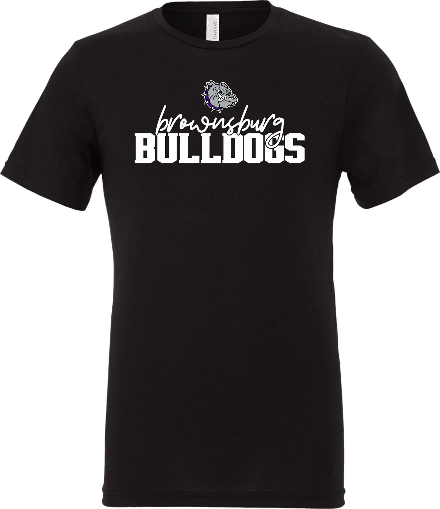 Brownsburg Bulldogs with Bulldog Head