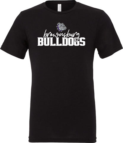 Brownsburg Bulldogs with Bulldog Head