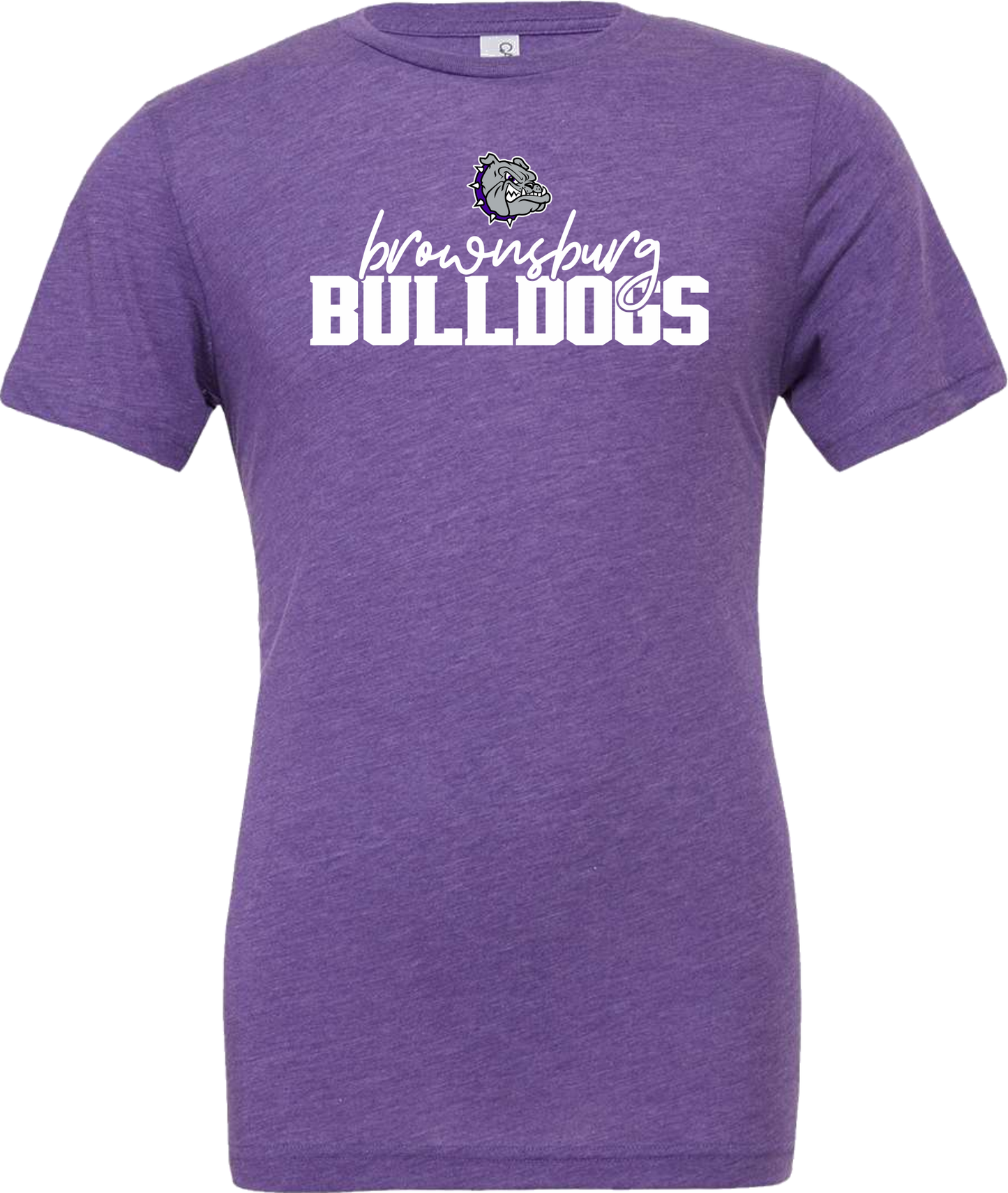 Brownsburg Bulldogs with Bulldog Head