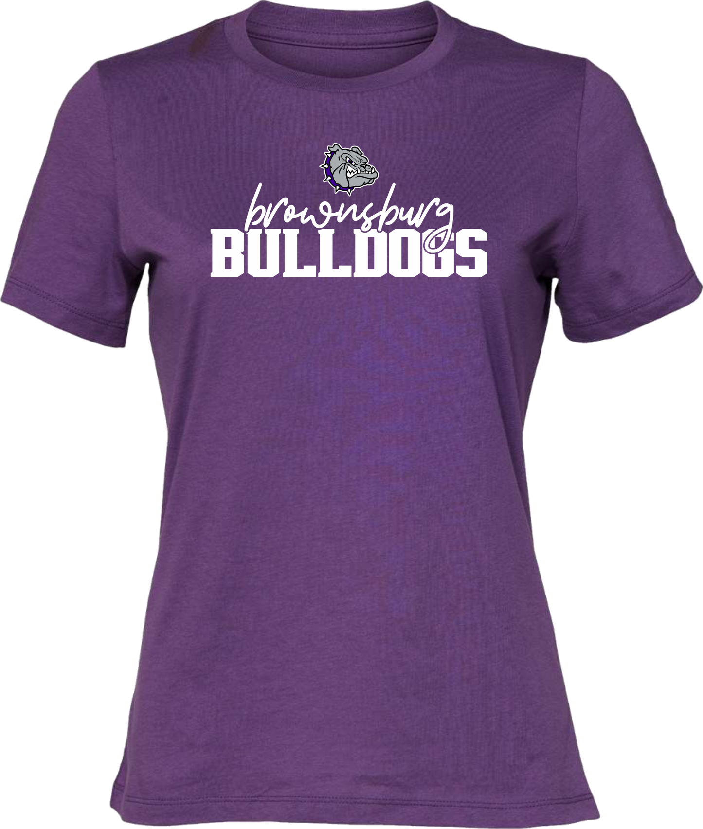 Brownsburg Bulldogs with Bulldog Head