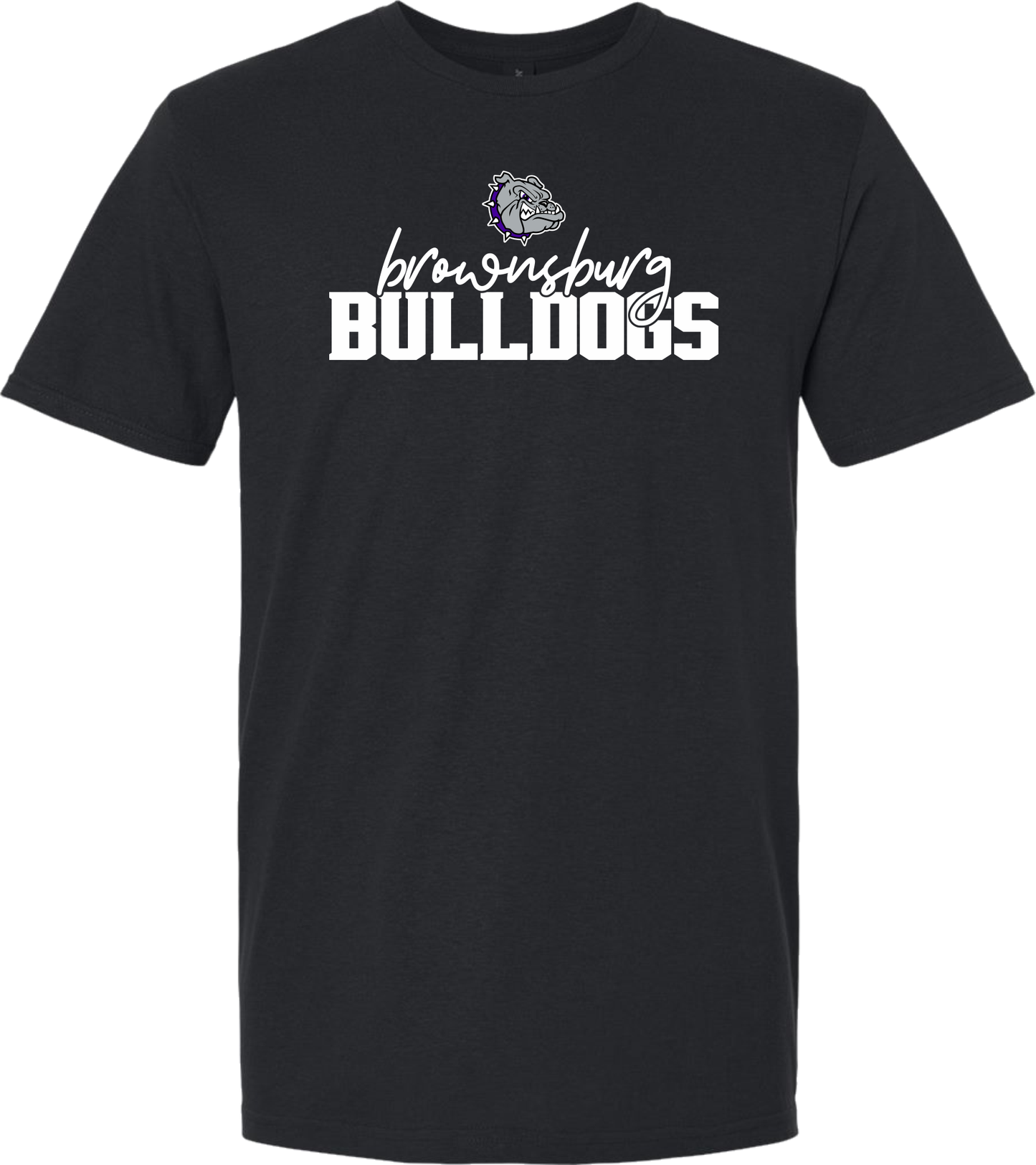 Brownsburg Bulldogs with Bulldog Head