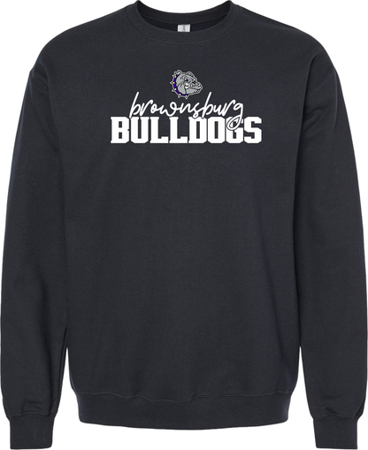 Brownsburg Bulldogs with Bulldog Head