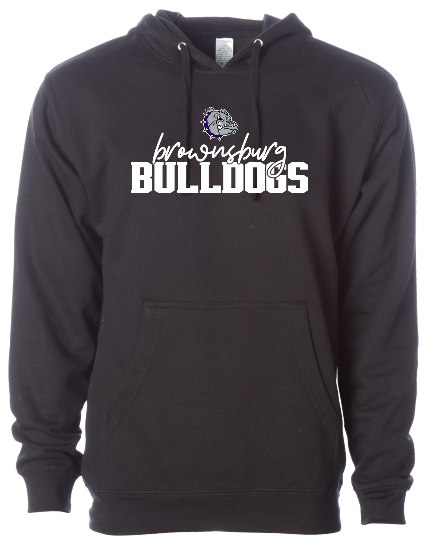 Brownsburg Bulldogs with Bulldog Head