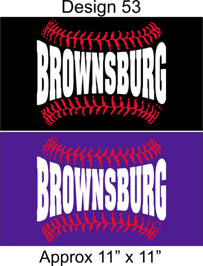 Brownsburg on Demand-3413 Bella + Canvas Triblend Tee