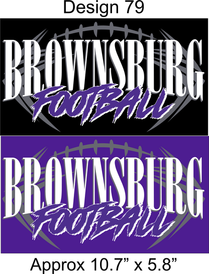 Brownsburg on Demand-3413 Bella + Canvas Triblend Tee
