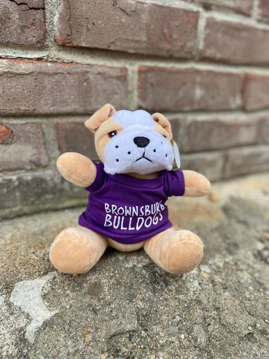 7"Extra Soft Plush Bulldog - Rose Promos